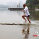 Illustration for article titled Shaolin Monk "Runs on Water" for Almost 400 Feet